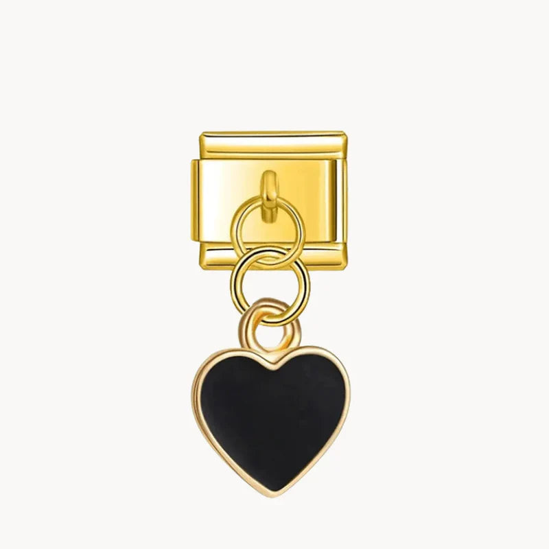 Black Hanging Heart