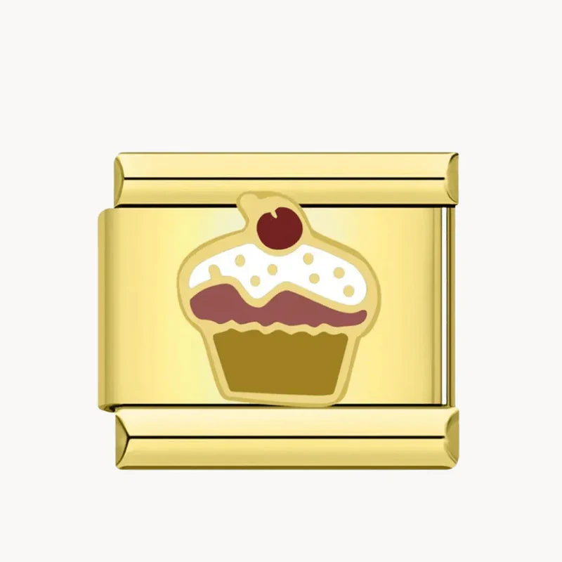 Gold Cupcake