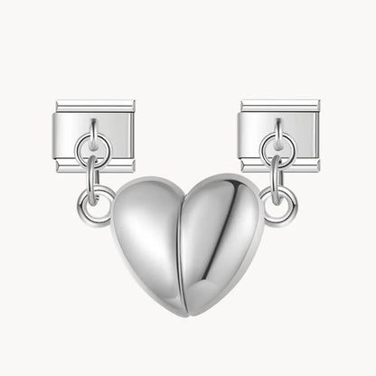 2 Magnetic Heart Charms