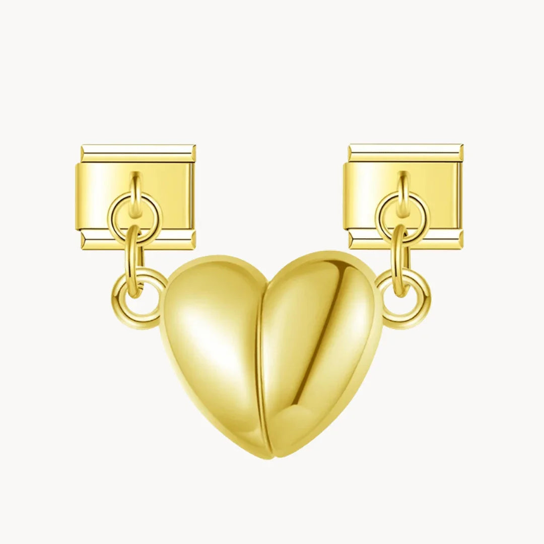 2 Magnetic Heart Charms