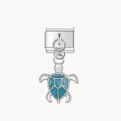 Blue Turtle Pendant