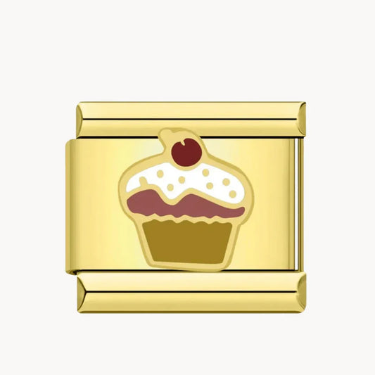 Gold Cupcake