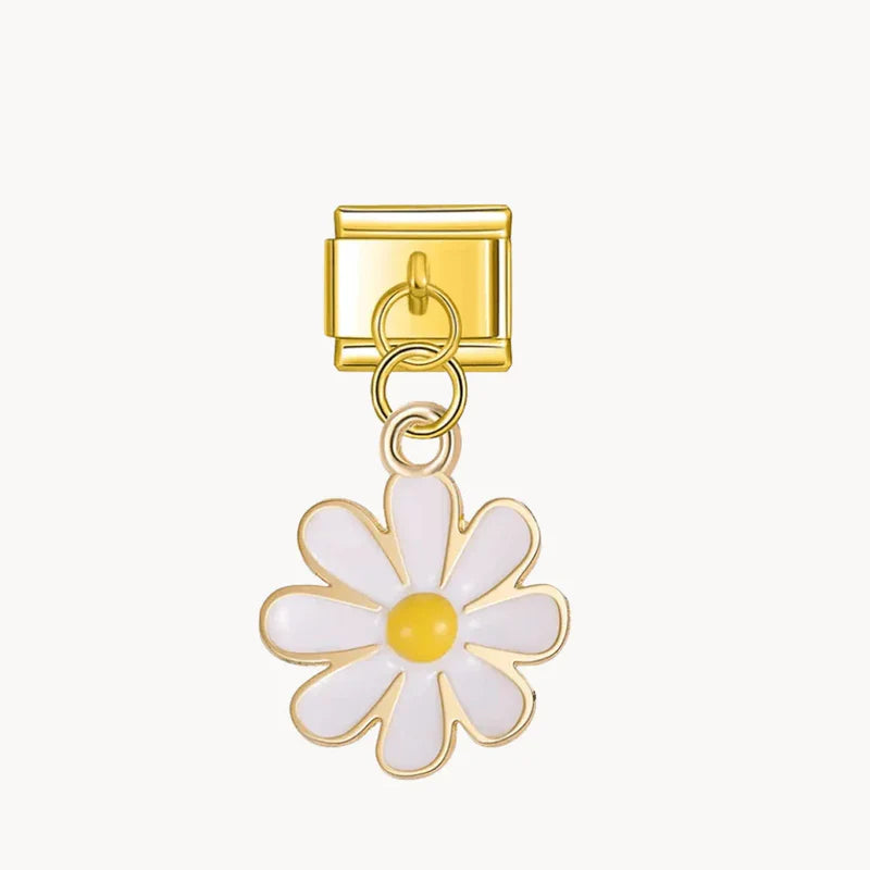 Golden Flower Pendant