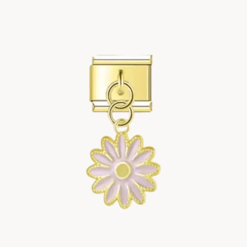 Golden Flower Pendant