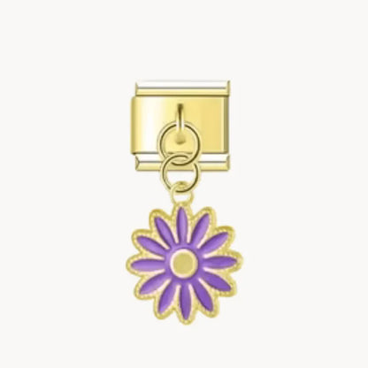 Golden Flower Pendant