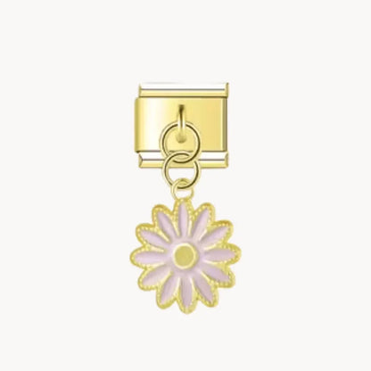 Golden Flower Pendant