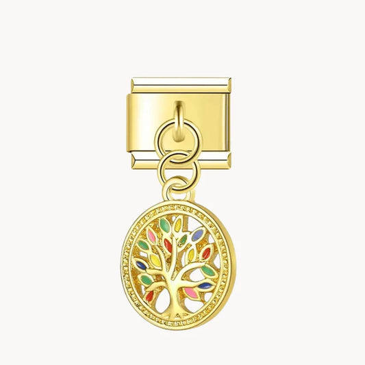 Golden Tree Pendant
