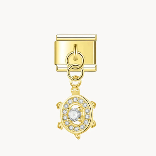 Golden Turtle Pendant
