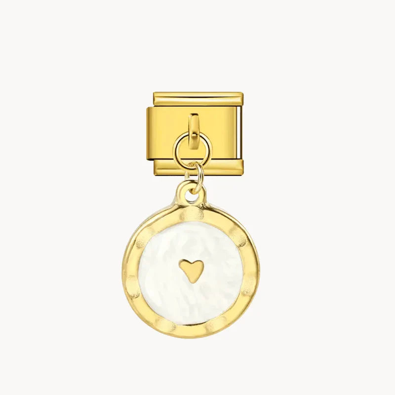 Marbled Heart Pendant (3 colors)