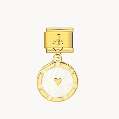 Marbled Heart Pendant (3 colors)