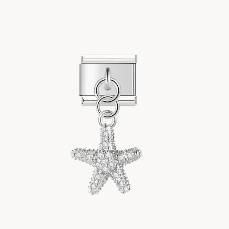 Shiny Starfish Pendant