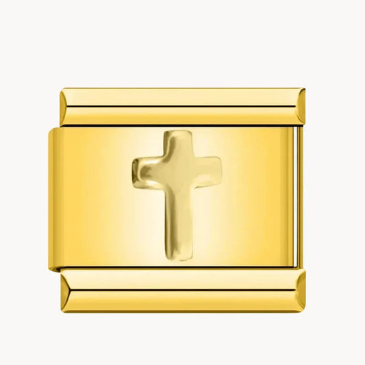 Silver And Gold Cross