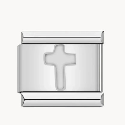 Silver And Gold Cross
